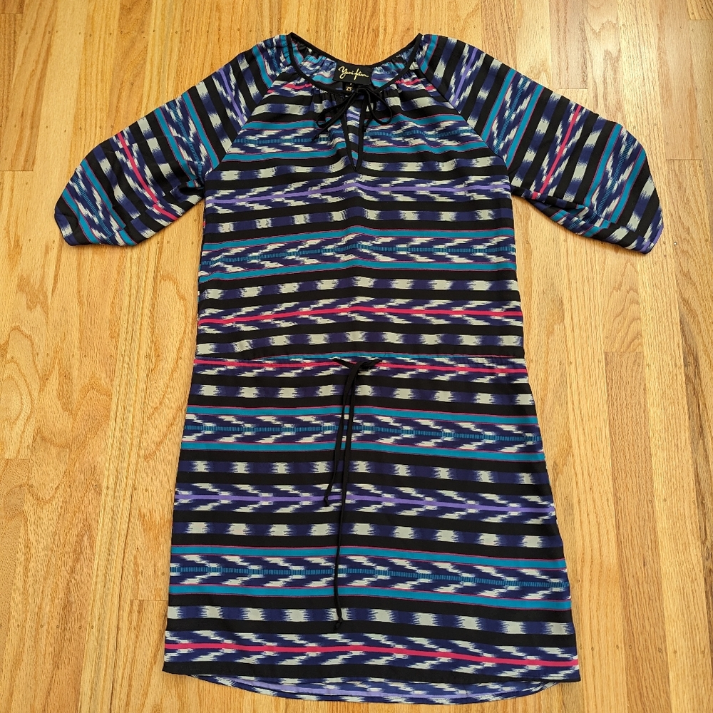 Yumi Kim Aztec Southwestern Print Dress